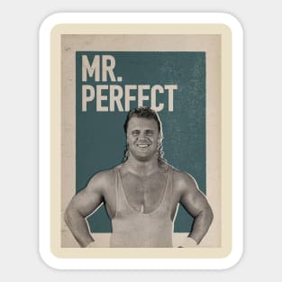 Mr Perfect Vintage Sticker